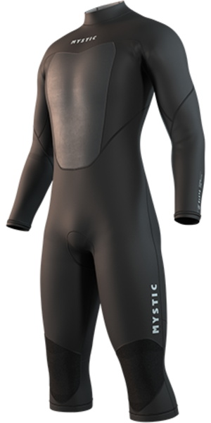 2026 Mystic Mens Brand 3/2mm Long Arm Short Leg Back Zip Wetsuit 35000.250032 - Black